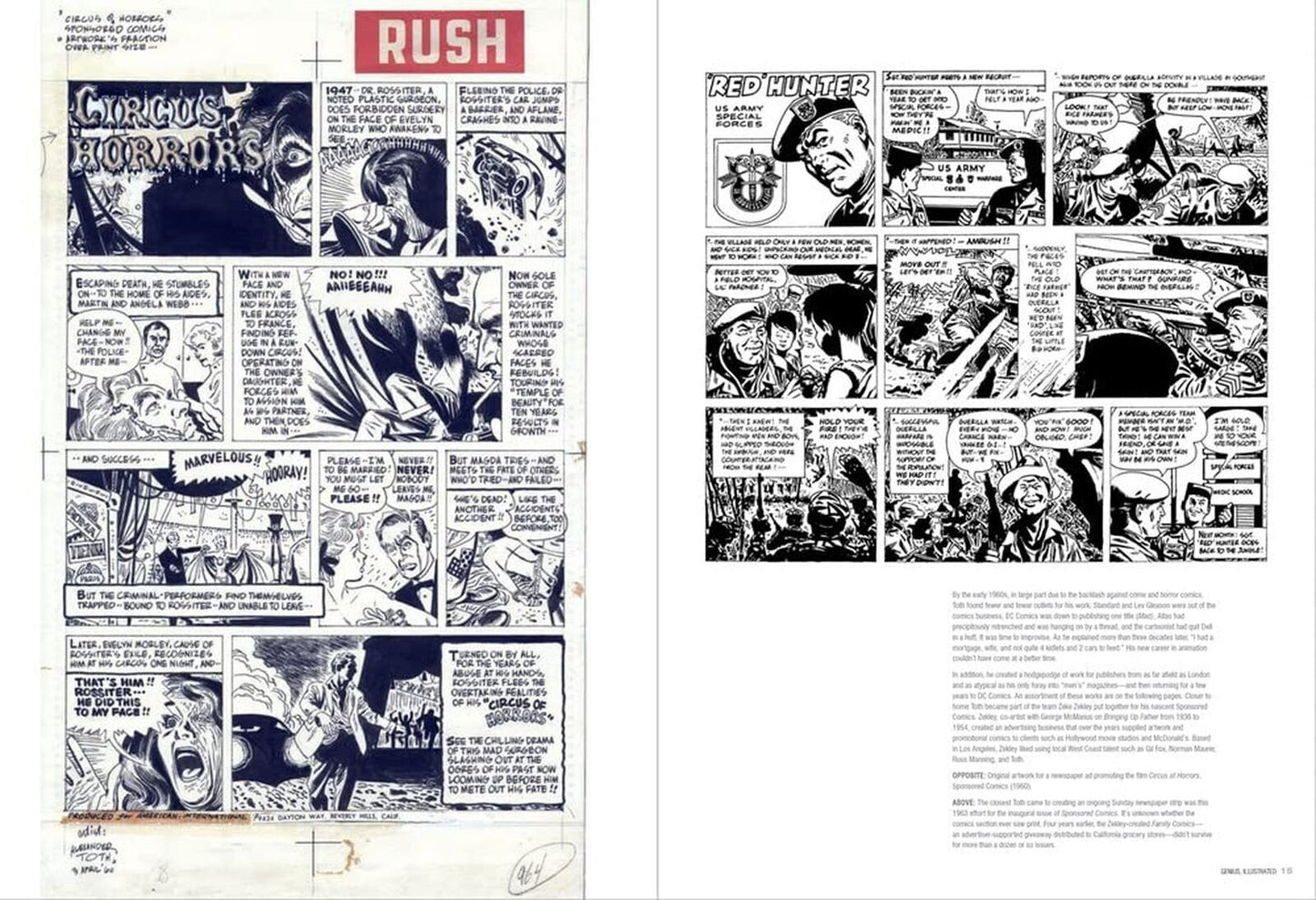 Genius, Illustrated: The Life and Art of Alex Toth [Paperback] Mullaney, Dean...