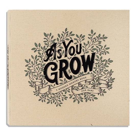 As You Grow: A Modern Memory Book for Baby (Heirloom Story Books and Guided Journals)