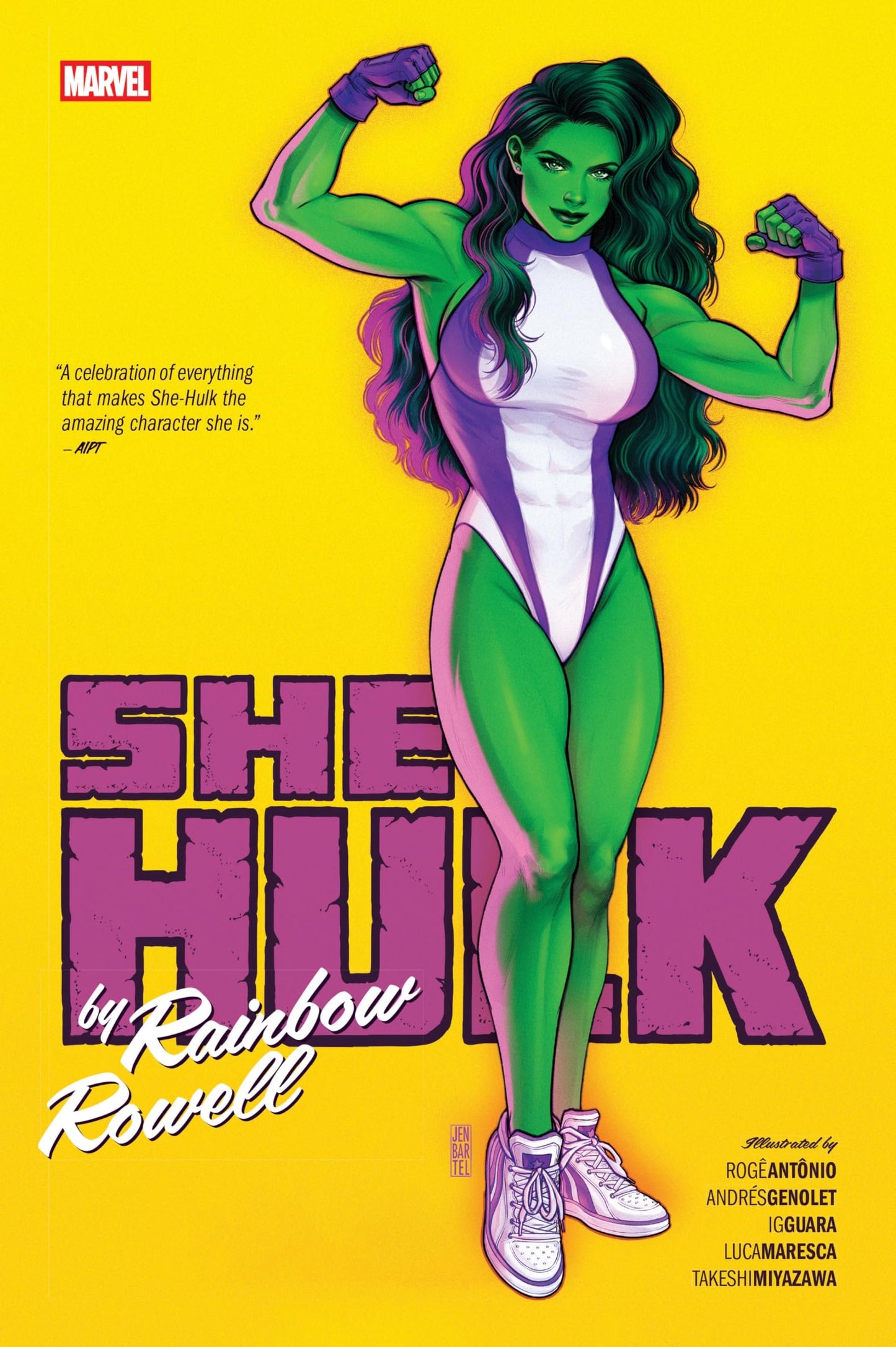 She-Hulk Omnibus by Rainbow Rowell - Jen Bartel Cover Edition