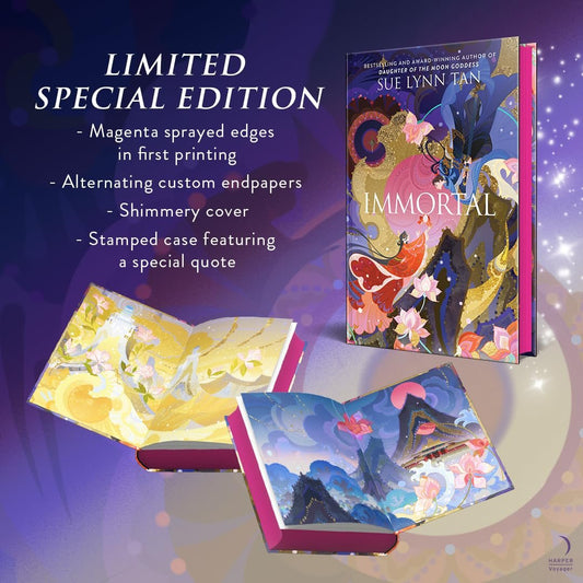 Immortal (Deluxe Limited Edition): A Breathtaking, Romantic, Epic Fantasy of Forbidden Love and Dangerous Alliances in a Celestial Realm―From the ... of the Moon Goddess (Celestial Kingdom)