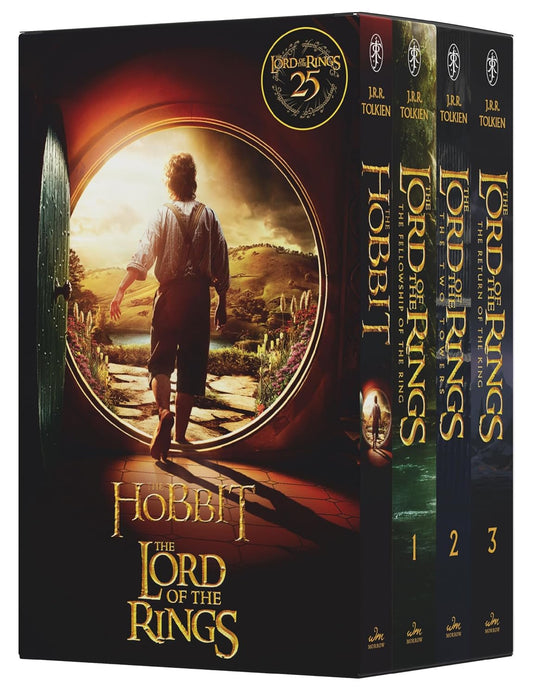 The Hobbit and The Lord of the Rings Boxed Set 25th Anniversary [Movie tie-in]: The Hobbit / The Fellowship of the Ring / The Two Towers / The Return of the King - Myte Books