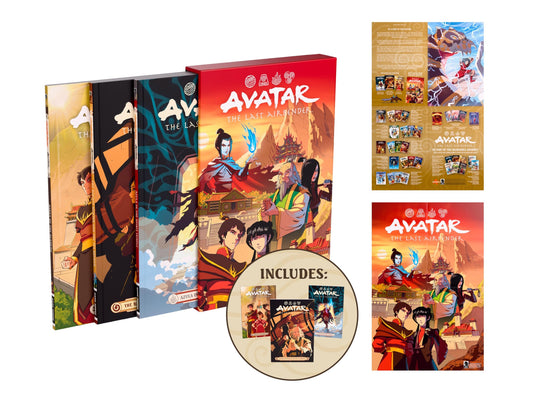 Avatar: The Last Airbender--Fire and Family Treasury Boxed Set
